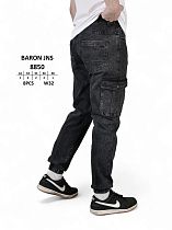 Джинсы God Baron 8850 black - делук