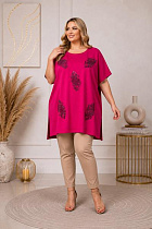 Туника Global GL285 crimson - делук