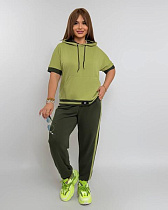 Костюм Спорт Seven Zikina 962 khaki - делук