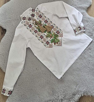 Вышиванка Limerense DD192 white - делук