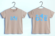 Футболка Dino DN331 beige - делук