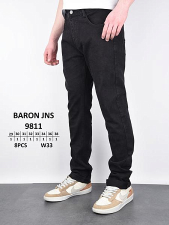 Джинсы Baron Jeans 9811 black - делук