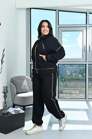 Костюм Спорт Azna Д207 black - делук