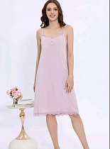 Ночнушка Romeo Life 70392 pink - делук