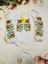 Вышиванка Moda School M62 white - делук