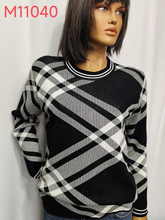 Свитер Lida M11040 black - делук