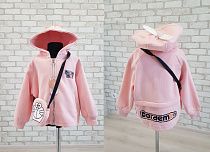 Куртка No Brand 8818 pink - делук