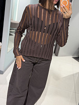 Свитер Comod 2237-1 brown - делук