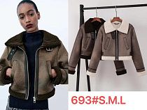Куртка Liopt 693 khaki-white - делук