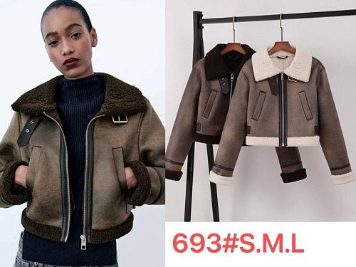 Куртка Liopt 693 khaki-white - делук