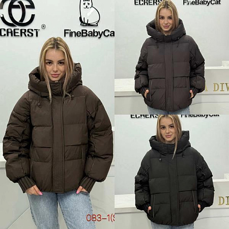 Пуховик Yafeier 5060 black - делук