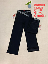 Джинсы Vanver F82135 black - делук