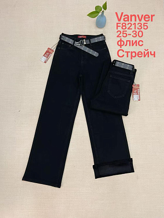 Джинсы Vanver F82135 black - делук