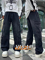 Джинсы Baron Jeans V18-1 black - делук