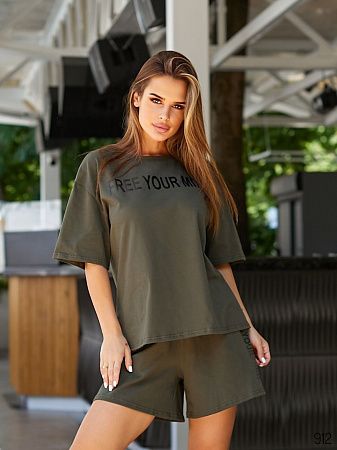 Костюм No Brand 912 khaki - делук