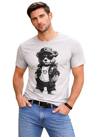 Футболка Alia AL70 grey - делук