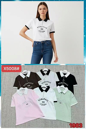 Футболка Шаолинь X5008 mix - делук