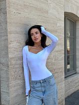 Боди Arina 5163 white - делук