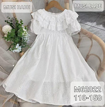 Платье Sunnytot M62022 white - делук