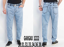 Джинсы Basanjiu 1222 l.blue - делук