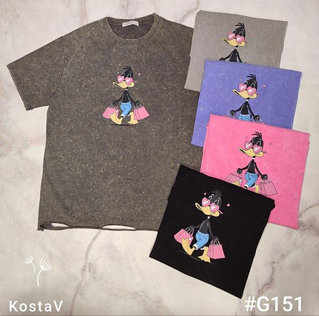 Футболка Kosta G151 mix - делук