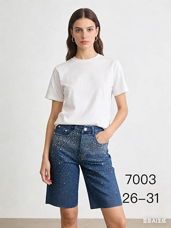 Шорты Newjeans 7003 blue - делук
