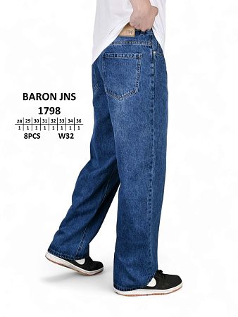 Джинсы God Baron 1798 blue - делук