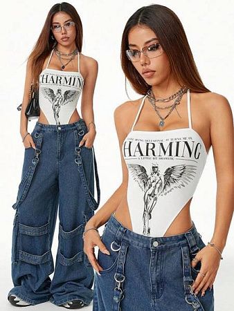 Боди Arina 4203 white - делук