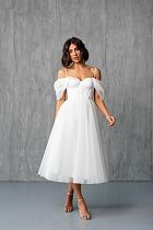 Платье Odis 845 white - делук