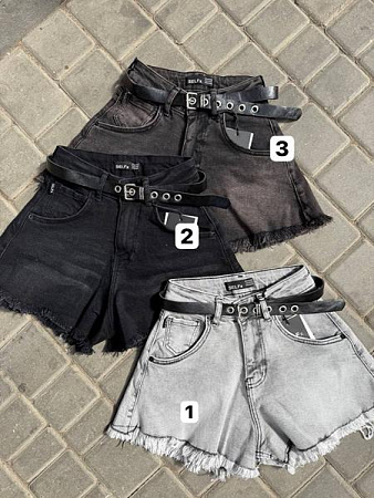 Шорты Jeans Club 1409-3 grey - делук