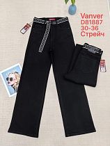 Джинсы Vanver D81887 black - делук