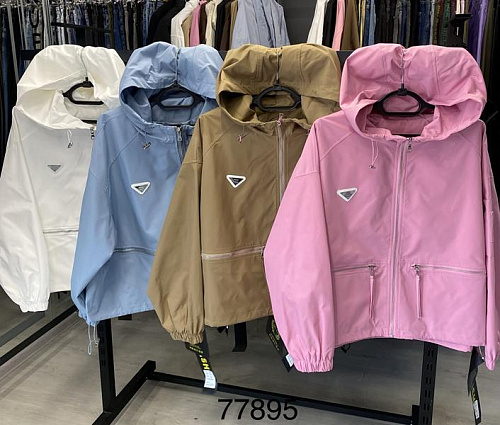 Ветровка Dgmd 77895 pink - делук