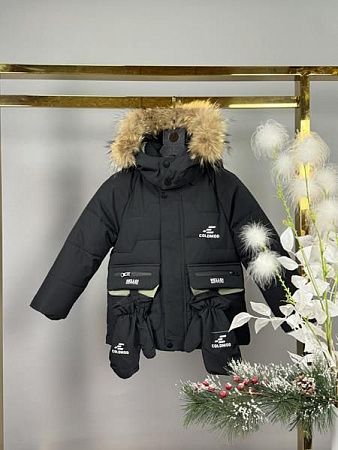 Куртка Delfinka B510 black - делук