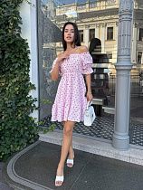 Платье Arina 2467-1 pink Платье Arina 2467-1 pink - делук