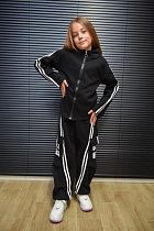Костюм Спорт Yalisi 5803 black - делук
