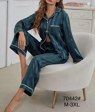 Пижама Estima 70442 green - делук