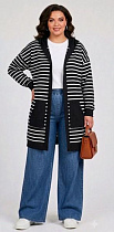 Кардиган Julia JL1350 black - делук