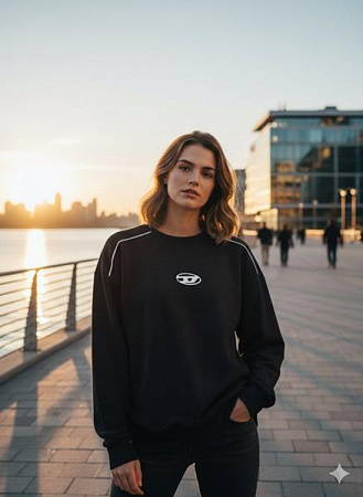 Свитер Newe 55 black - делук