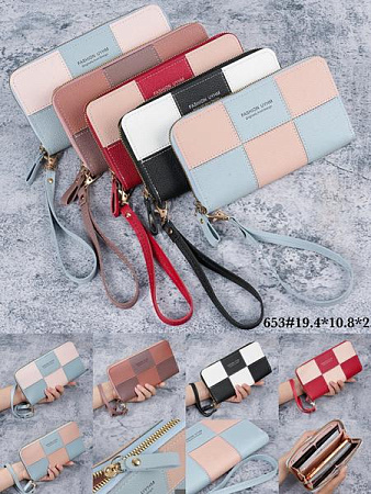 Кошелек Fashion Bag 653 brown - делук