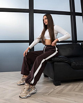 Штаны Спорт Azna Б47 chocolate - делук