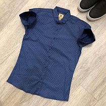 Рубашка No Brand 2172 blue - делук