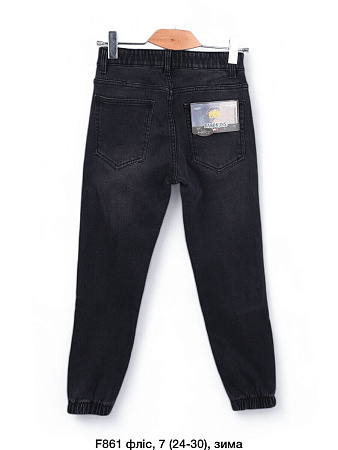 Джинсы God Baron F861 black - делук