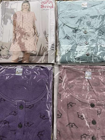 Ночнушка Disneyopt DS417-3300 purple - делук