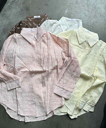 Рубашка Lora LR1241 pink - делук