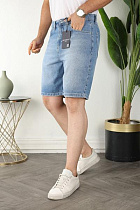 Шорты Maxim Jeans 2999-705 l.blue - делук