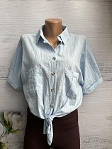 Рубашка New Season 8370 l.blue - делук