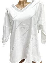 Свитер Elena&Vika 27088 white - делук