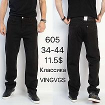 Джинсы God Baron 605 black - делук