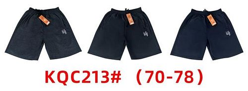 Шорты Long Sport KQC213 black - делук