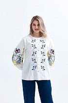 Вышиванка Global 1344 white - делук